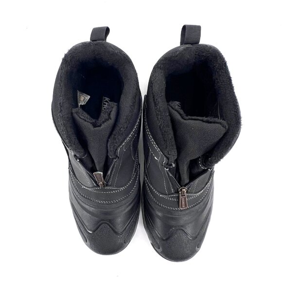 Khombu Mason Hybrid Winter Boot Mens Size 8M With Warm Cushioned Footbed Black - Picture 16 of 16